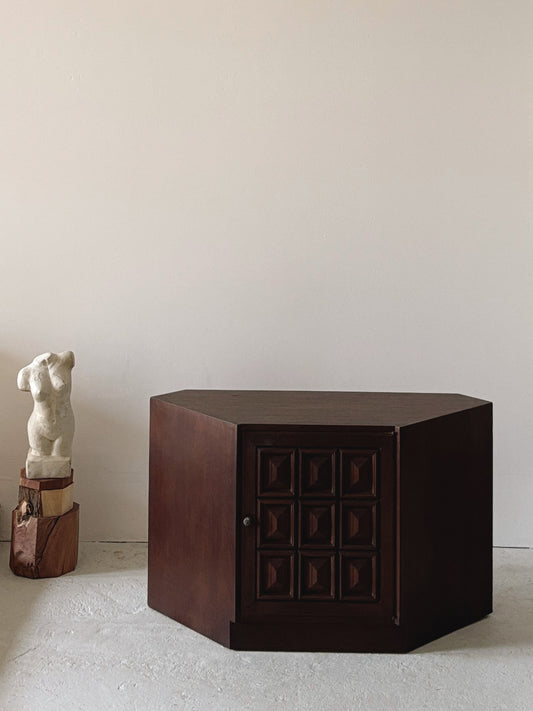 Brutalist Cabinet 1970s