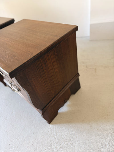 1970s Wavy Bedside Tables