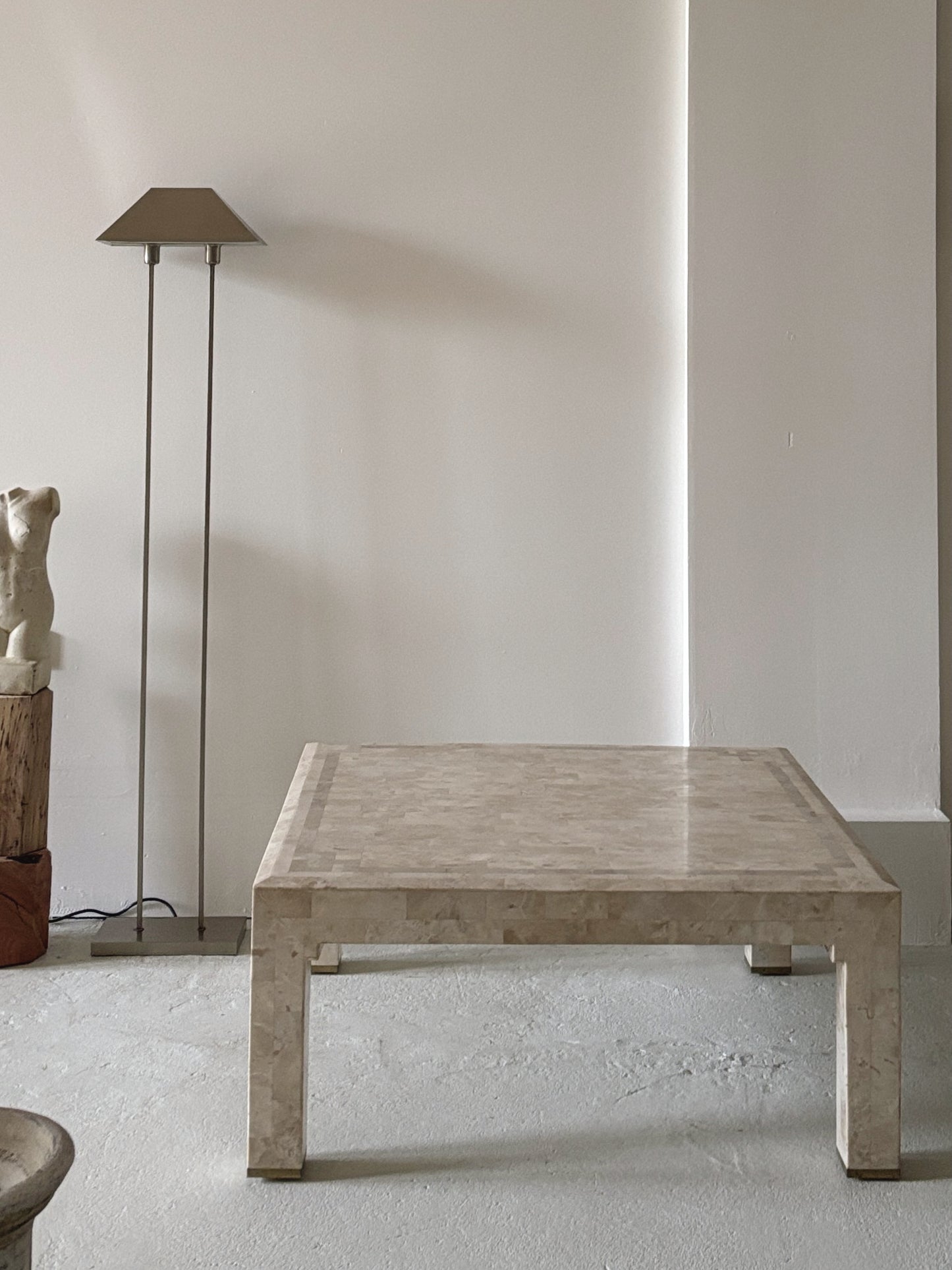 1980s Tessellated Stone Coffee Table