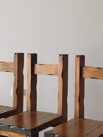 1970s Brutalist Chairs