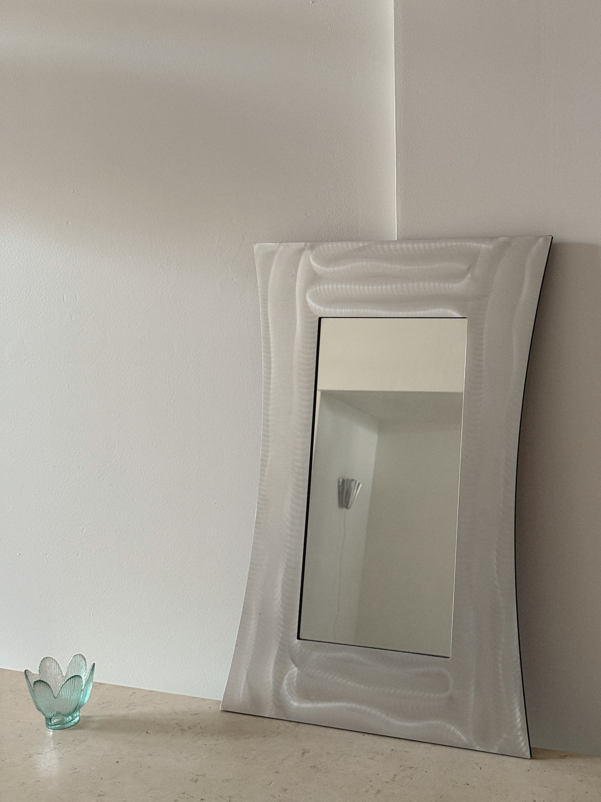 Silver Y2K Mirror