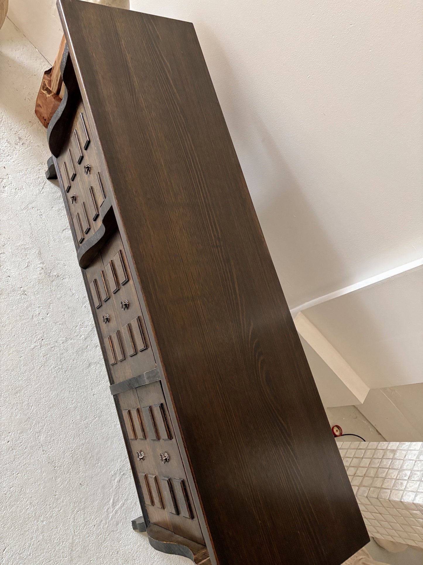 9 Drawer Brutalist Sideboard