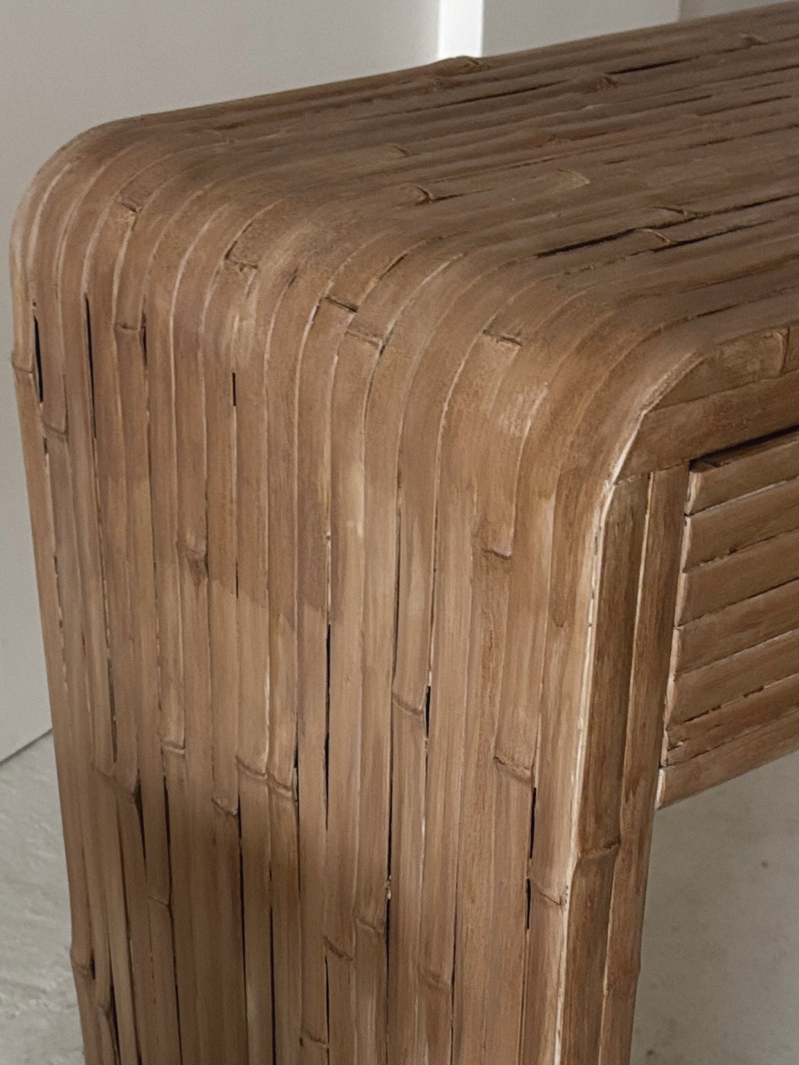 Bamboo Console Table