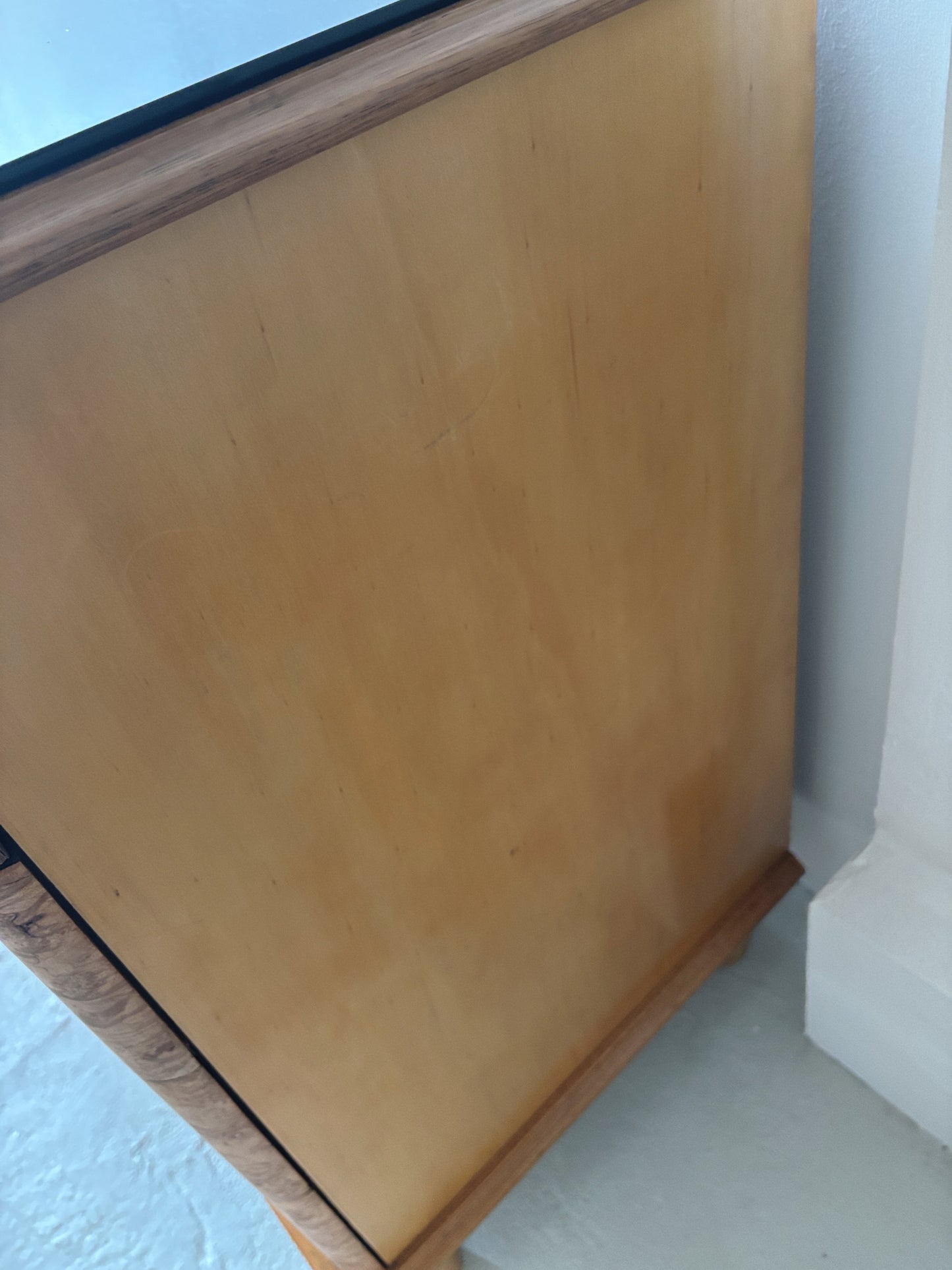 Walnut Burl 8 Drawer Sideboard