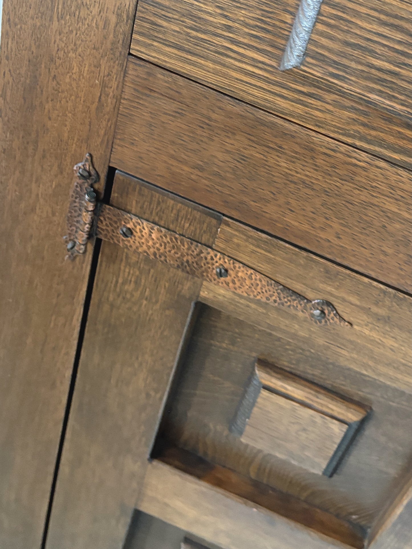 1970s Brutalist Walnut Sideboard