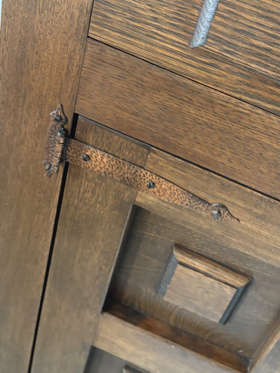 1970s Brutalist Walnut Sideboard