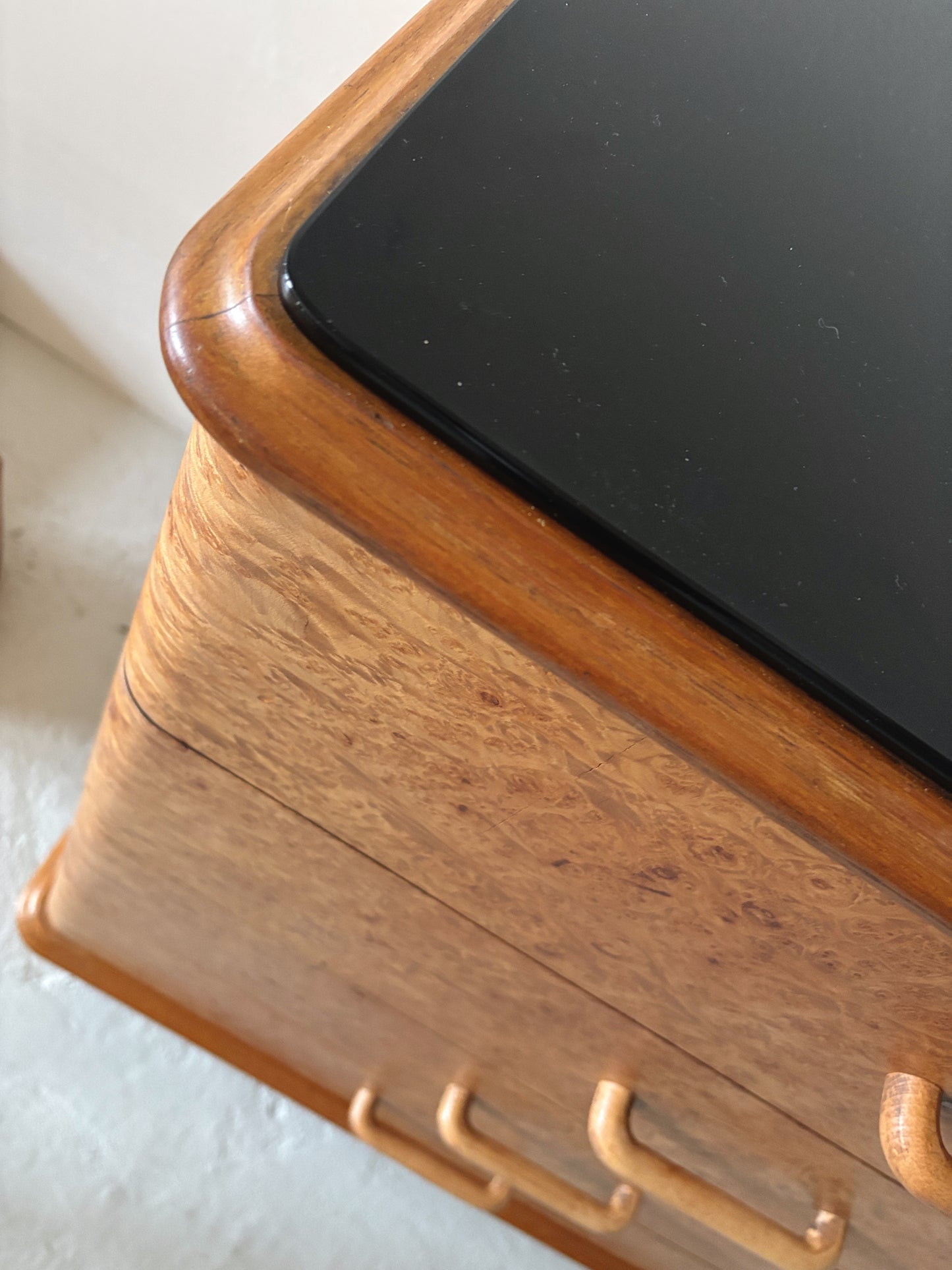 Walnut Burl 8 Drawer Sideboard