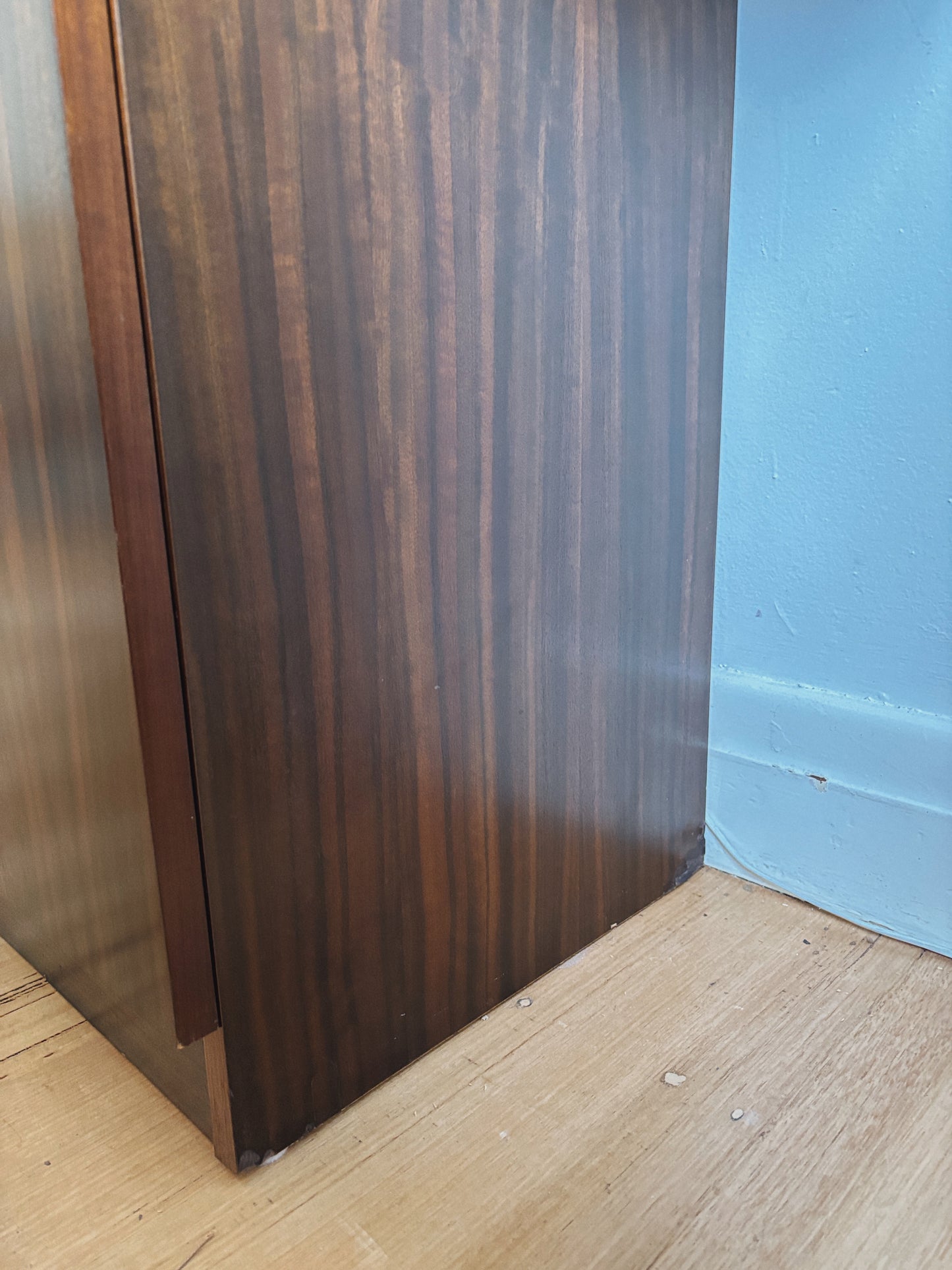 1980s Walnut Sideboard with Arch Detail