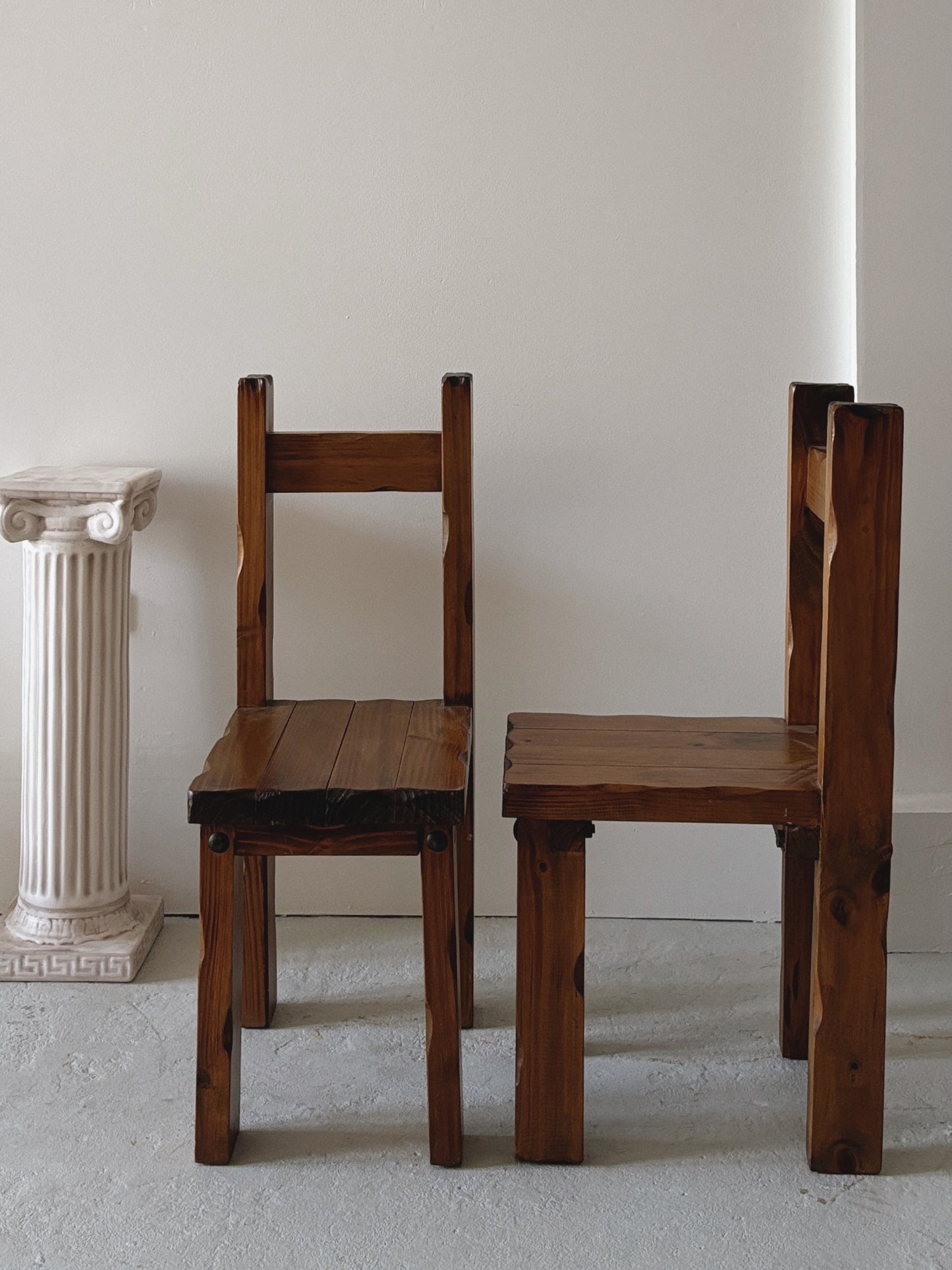 1970s Brutalist Chairs