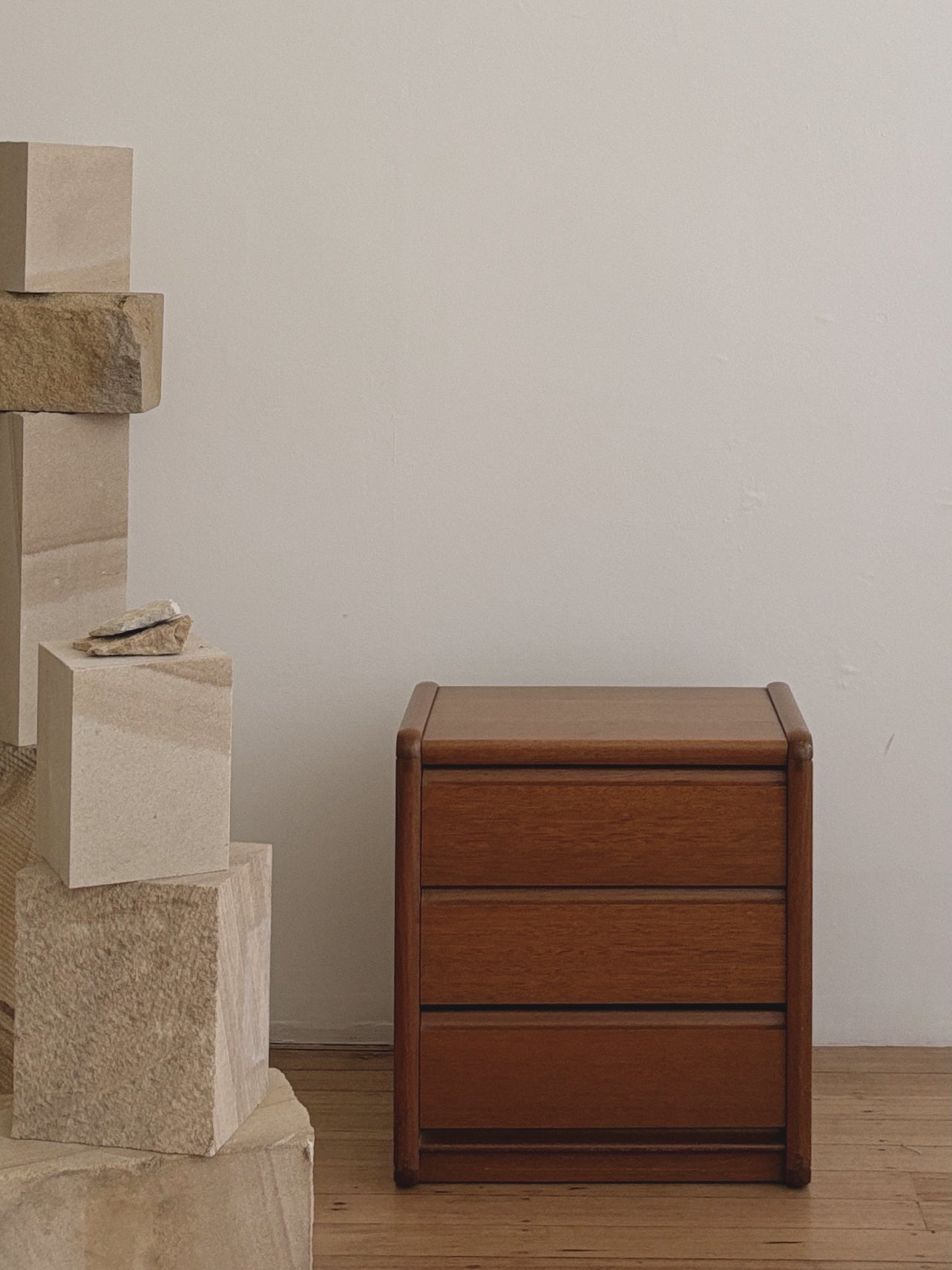 1970s Oak Beside Tables