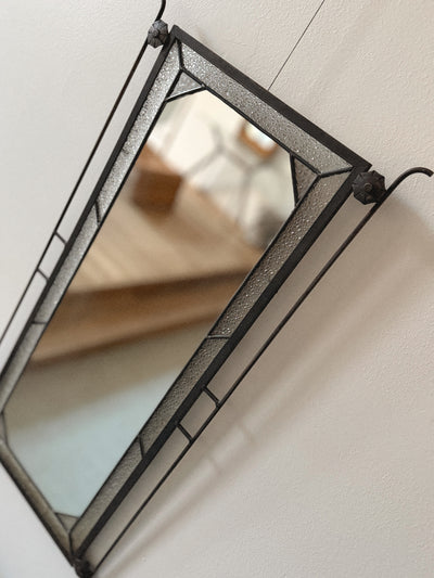 Art Deco Leadlight Mirror