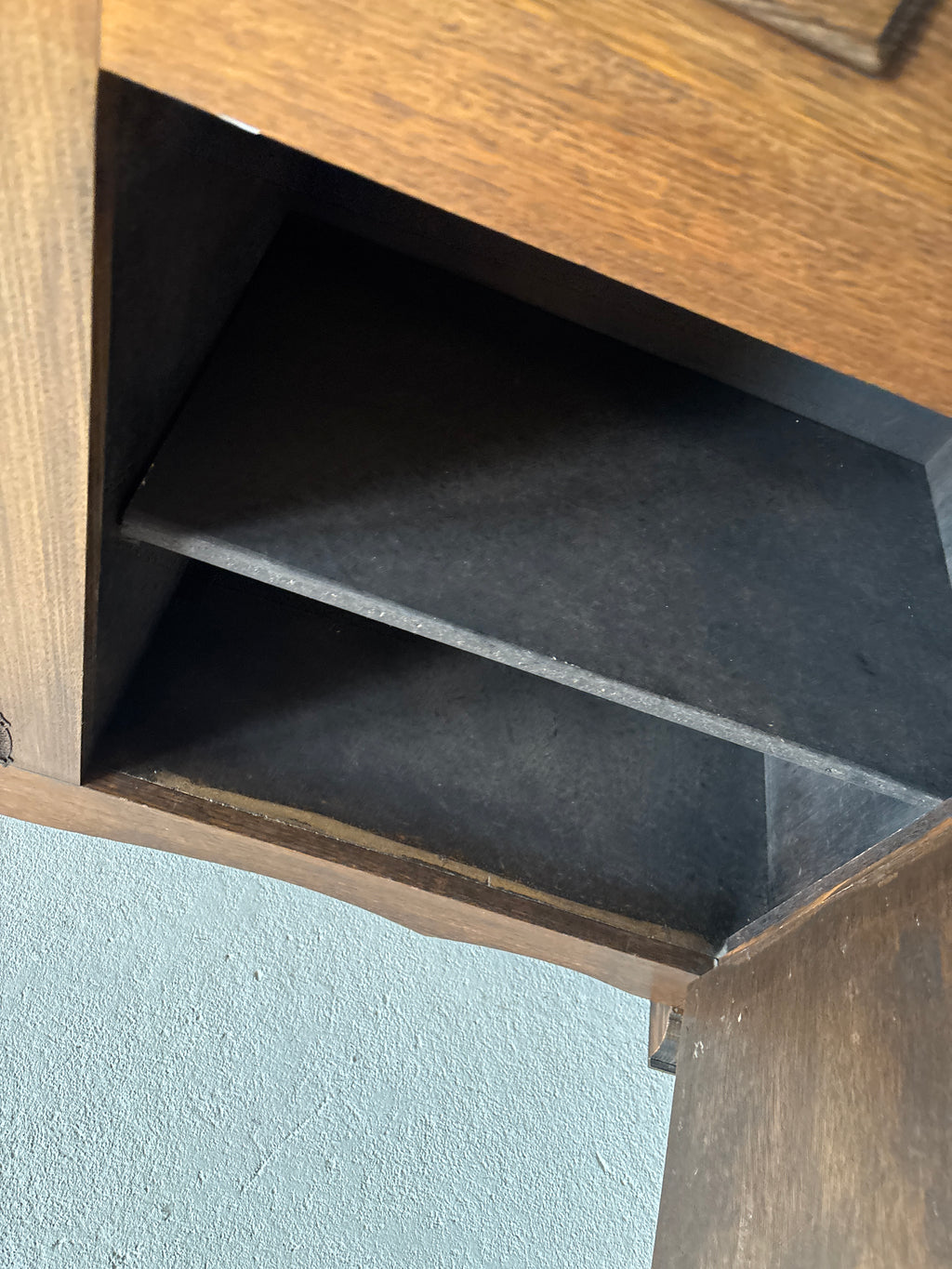 1970s Brutalist Walnut Sideboard