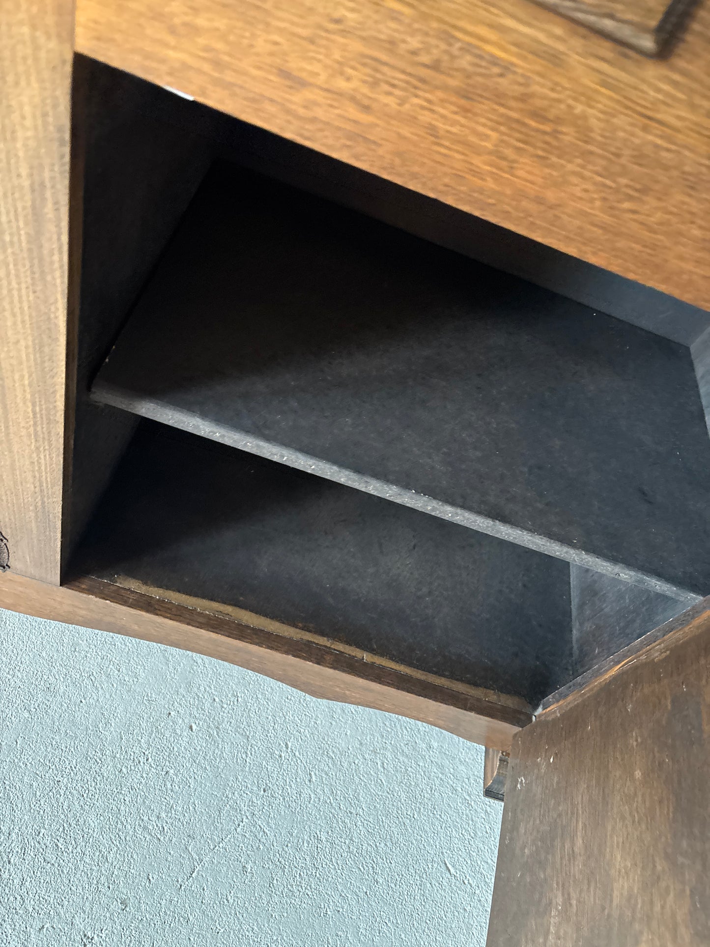 1970s Brutalist Walnut Sideboard