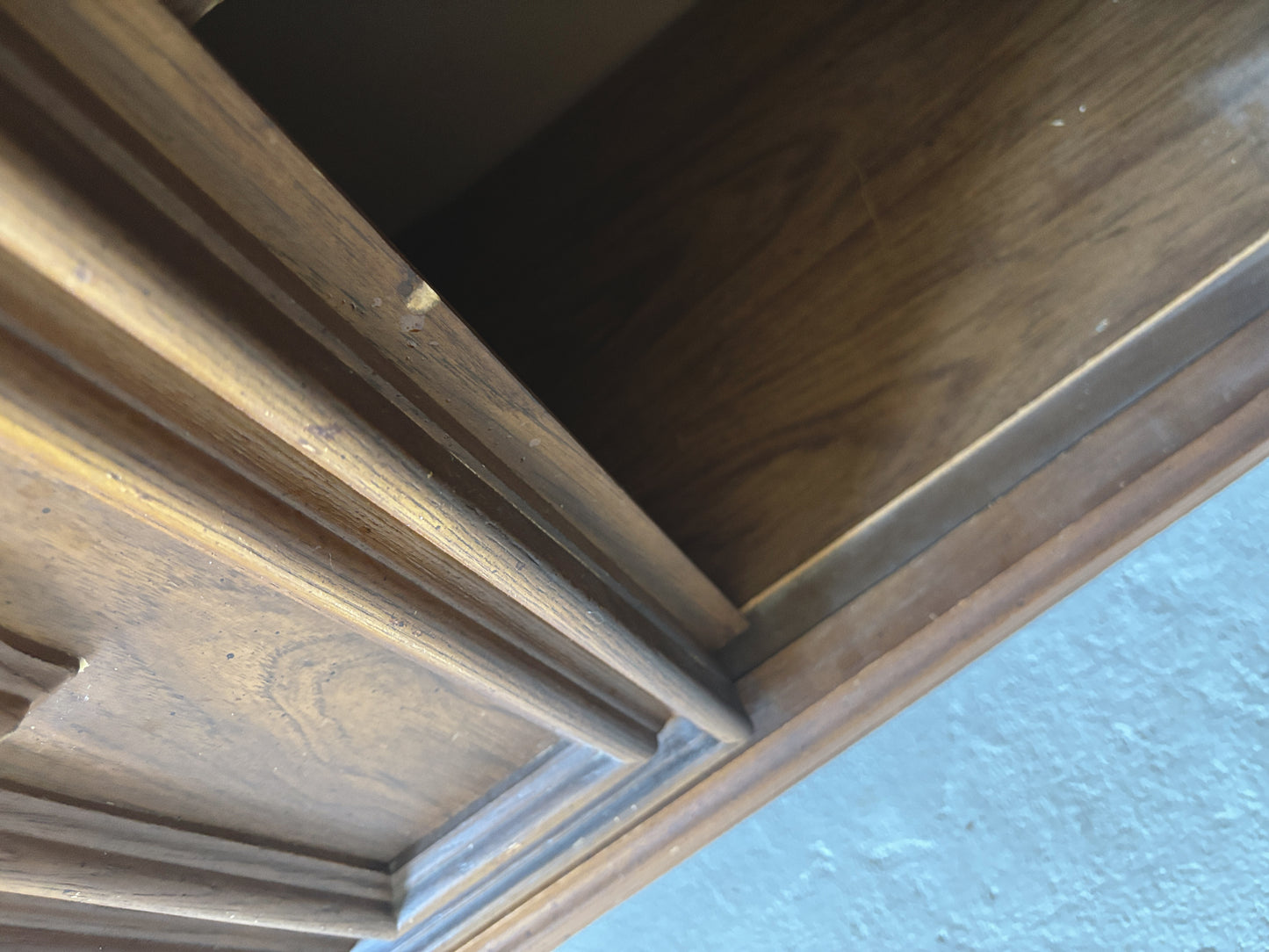 Detailed Brutalist Oak Sideboard