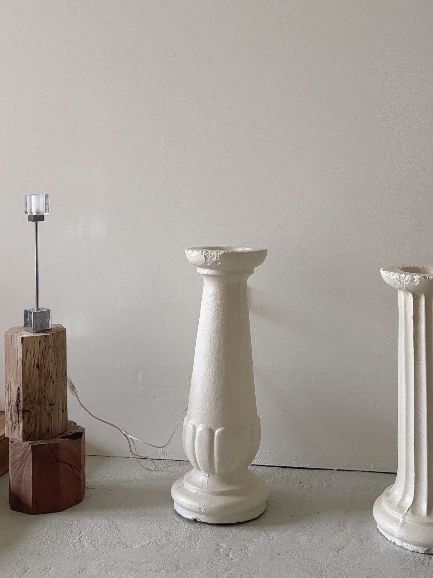 Vintage Concrete Pedestals