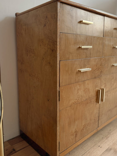 Tall Burl Sideboard