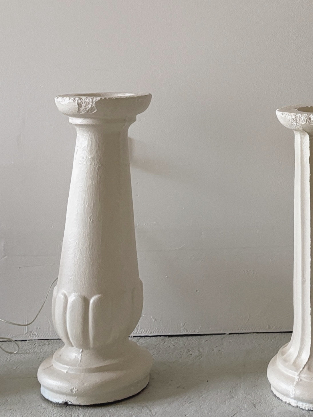 Vintage Concrete Pedestals