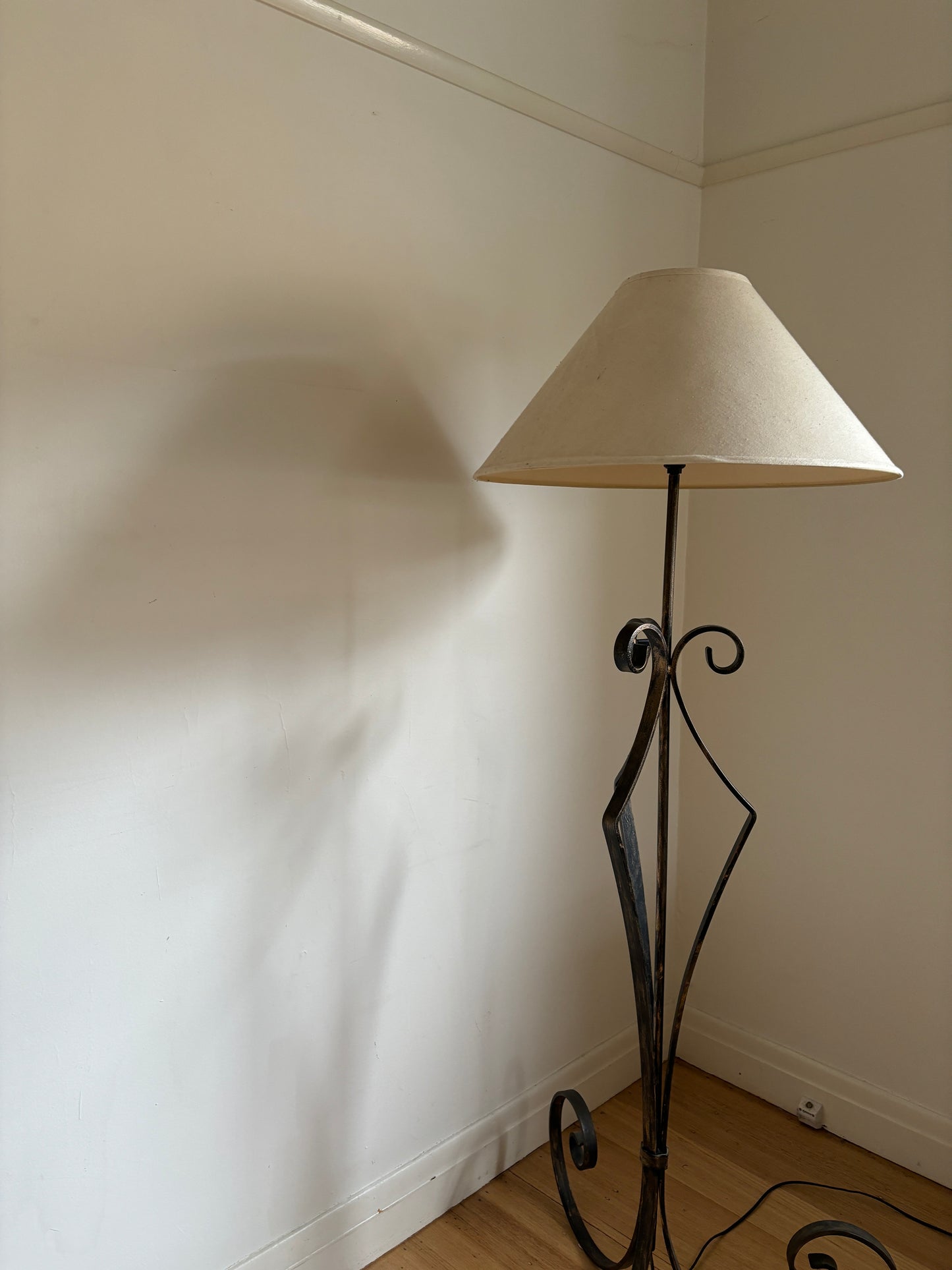 Wrought Iron Floor Lamp