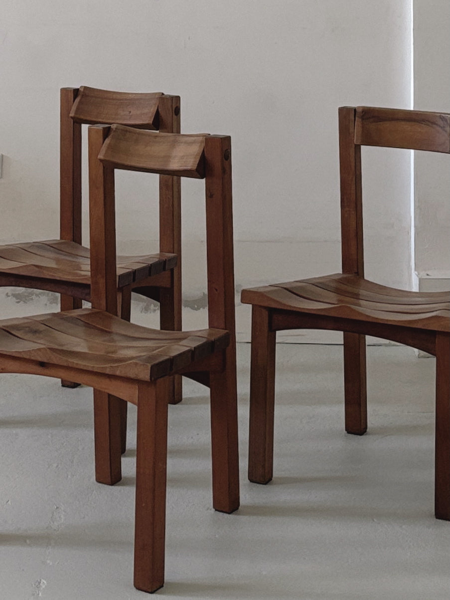 Set 6 x Bespoke 1980s Chairs