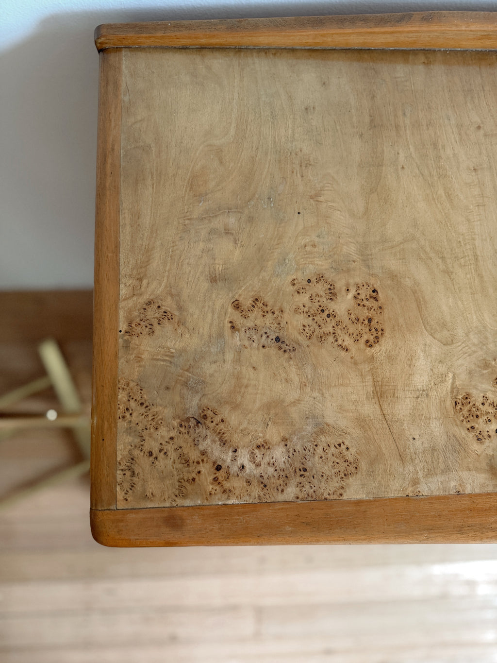 Tall Burl Sideboard