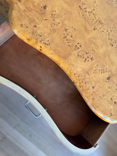 Longline Burl Console Table