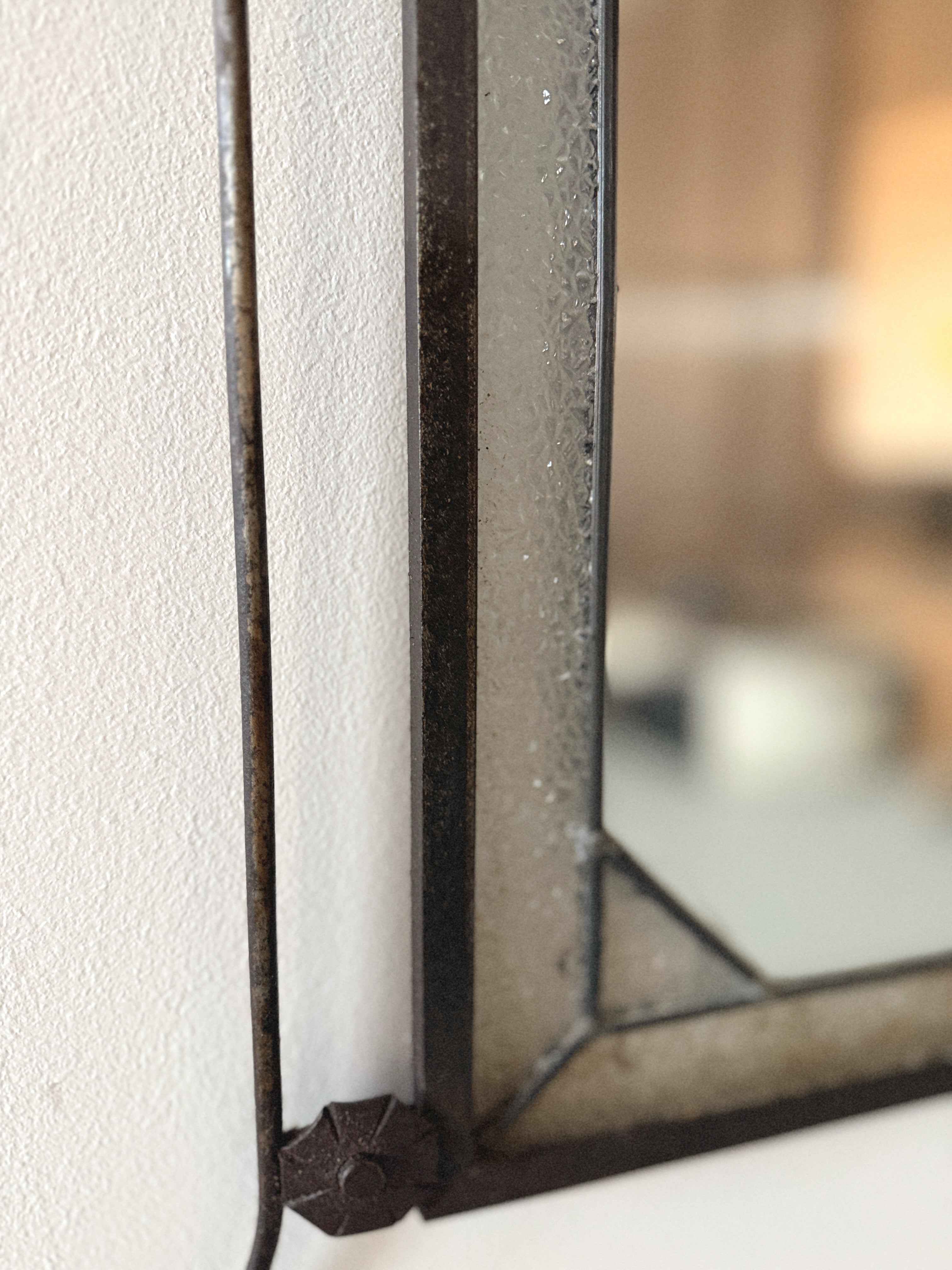 Art Deco Leadlight Mirror