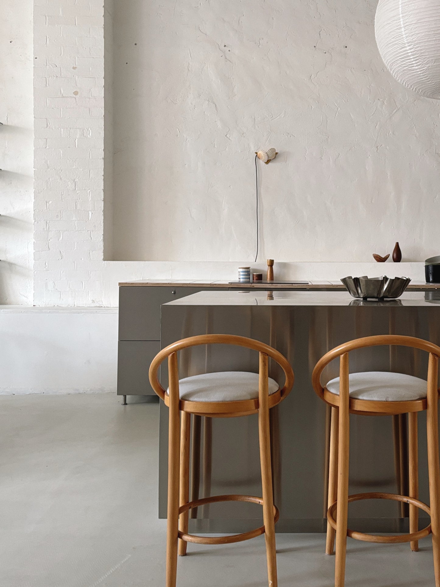 *CUSTOM* Set x 3 1990s Bentwood Stools