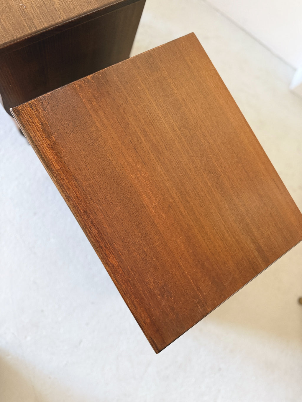 1970s Wavy Bedside Tables