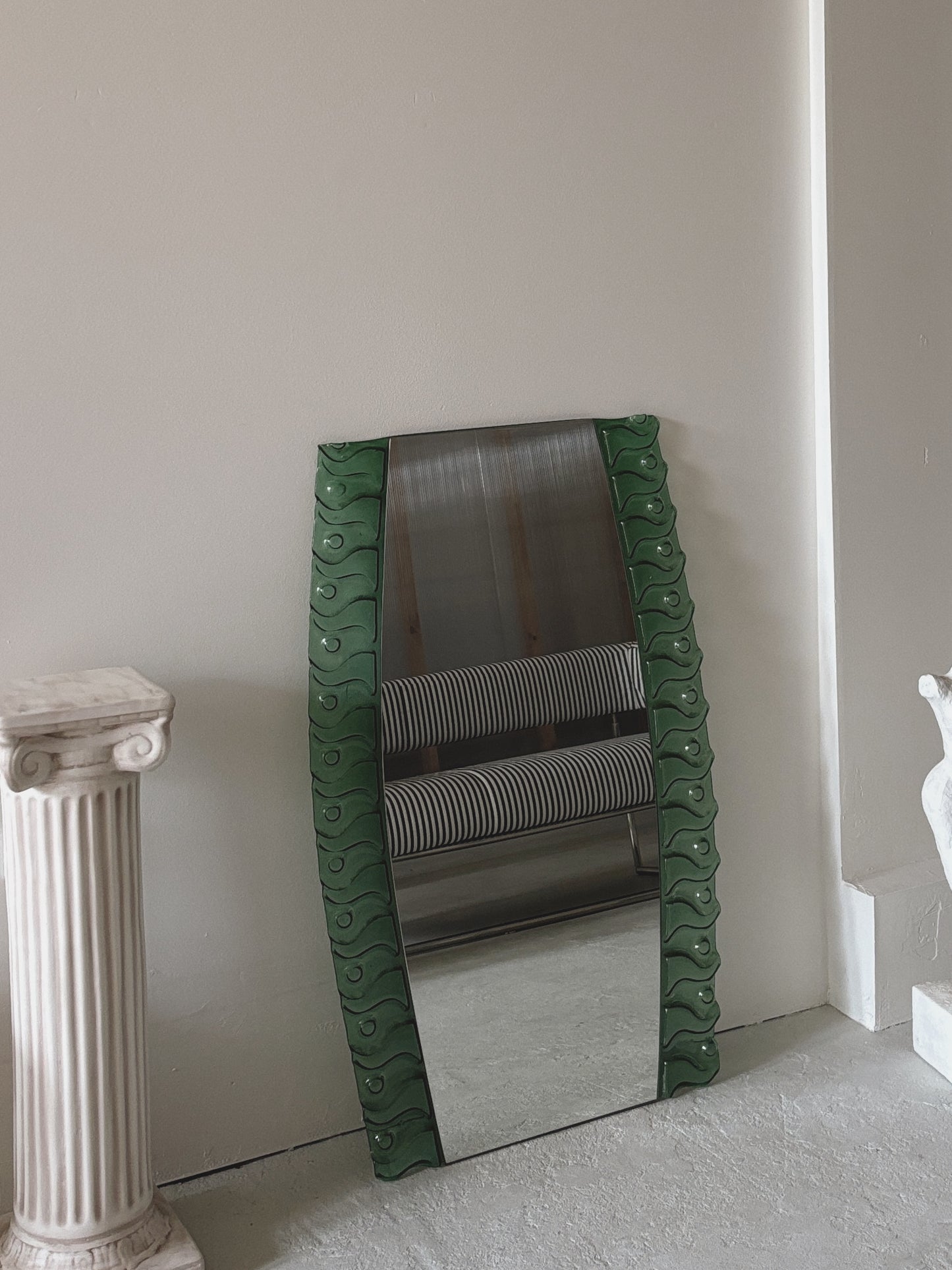 Post Modern Glass Mirror