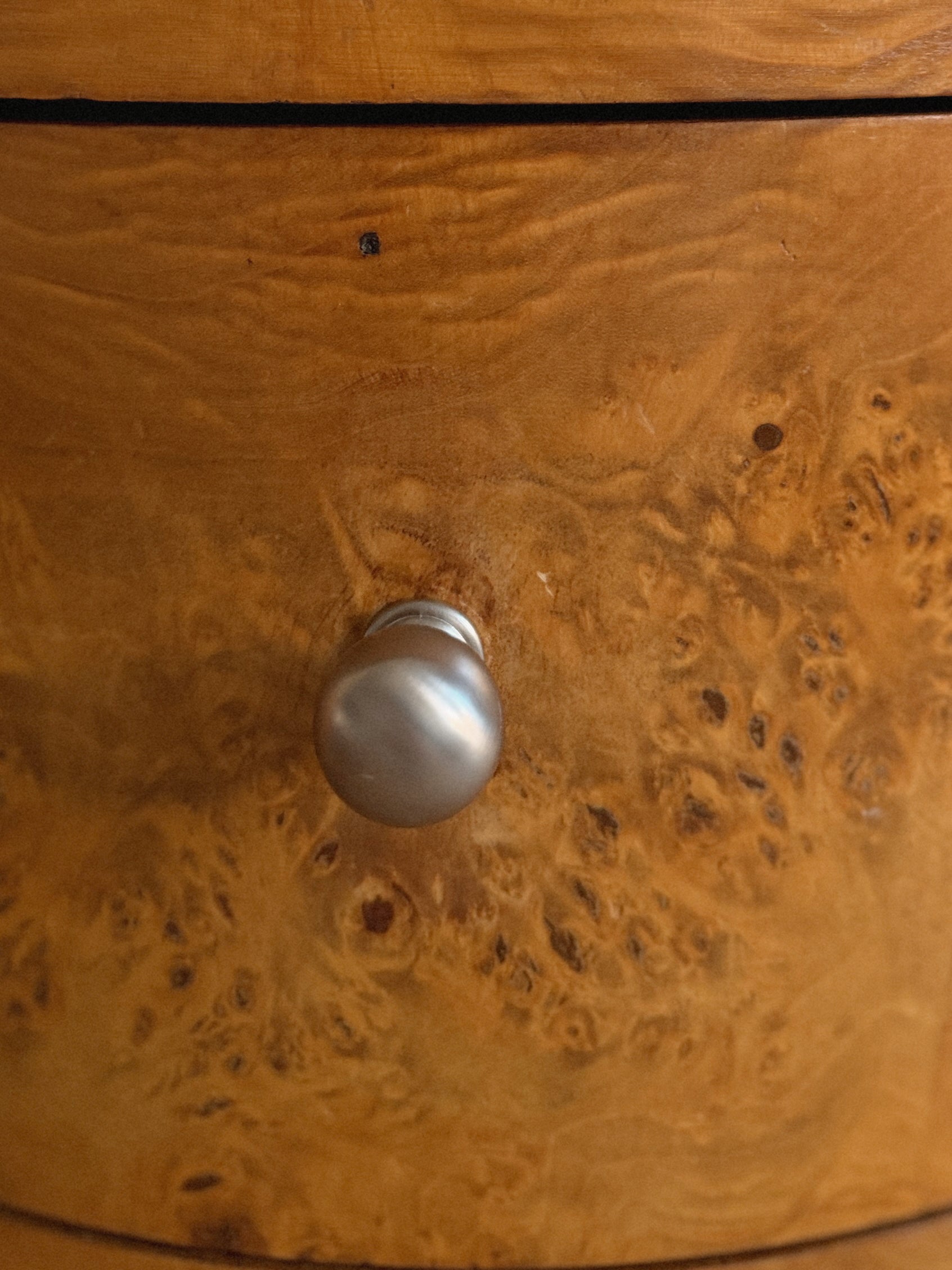 Bespoke Burl Bedside Tables