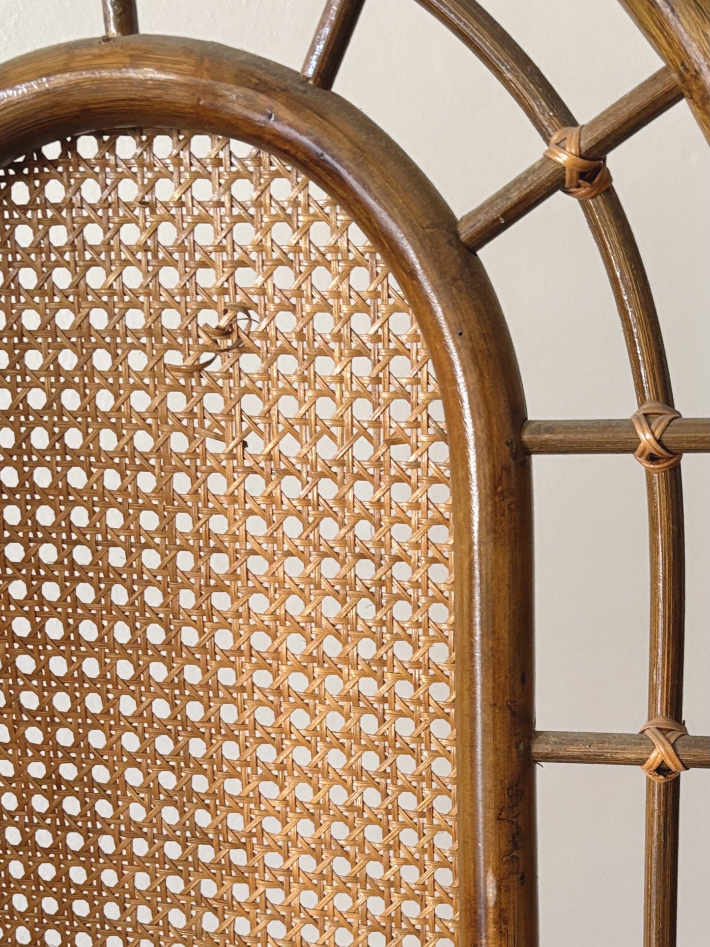 Bamboo and Rattan Room Divider