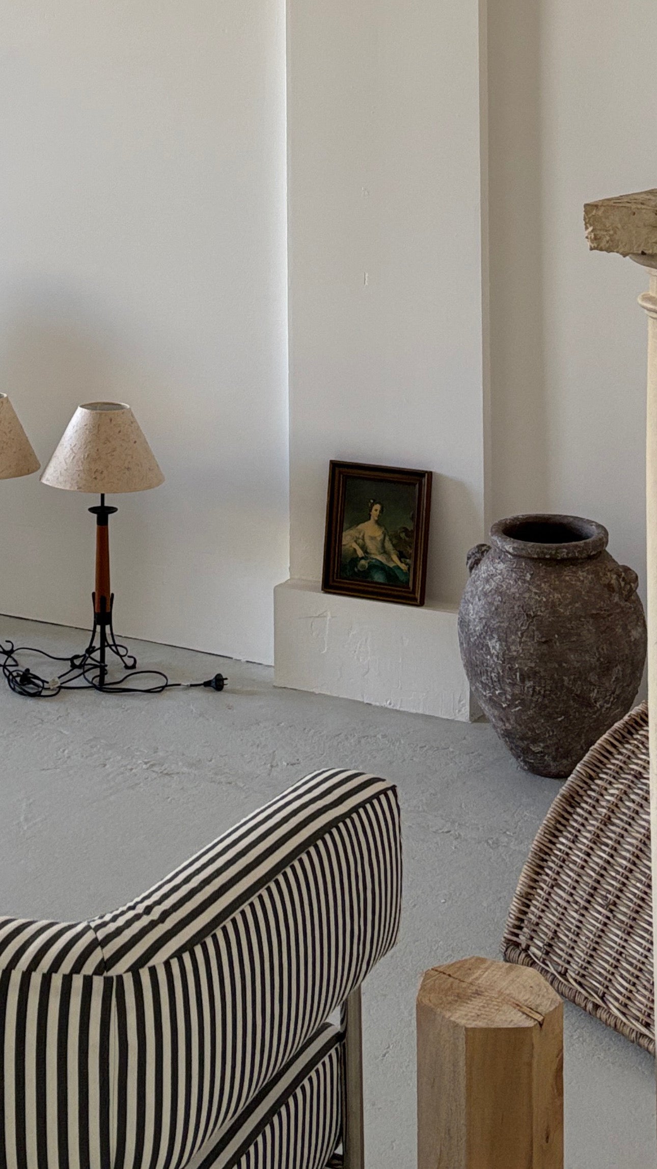 Steel + Timber Table Lamp