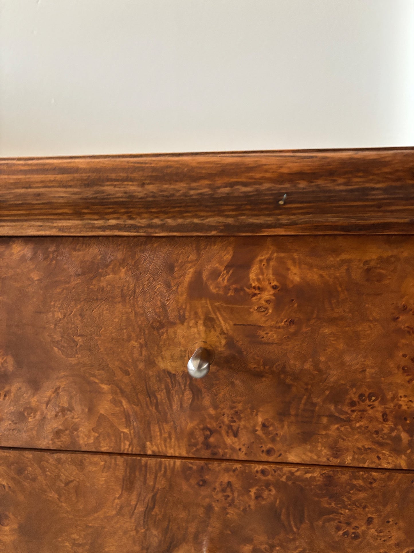 Mid Century Burl Sideboard