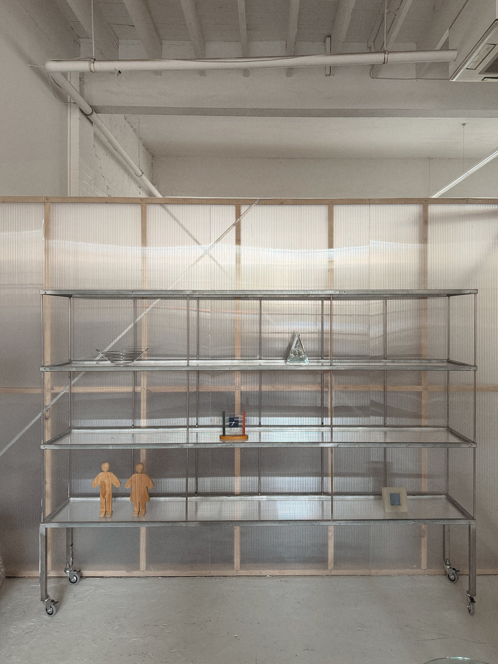 Vintage Steel Shelves