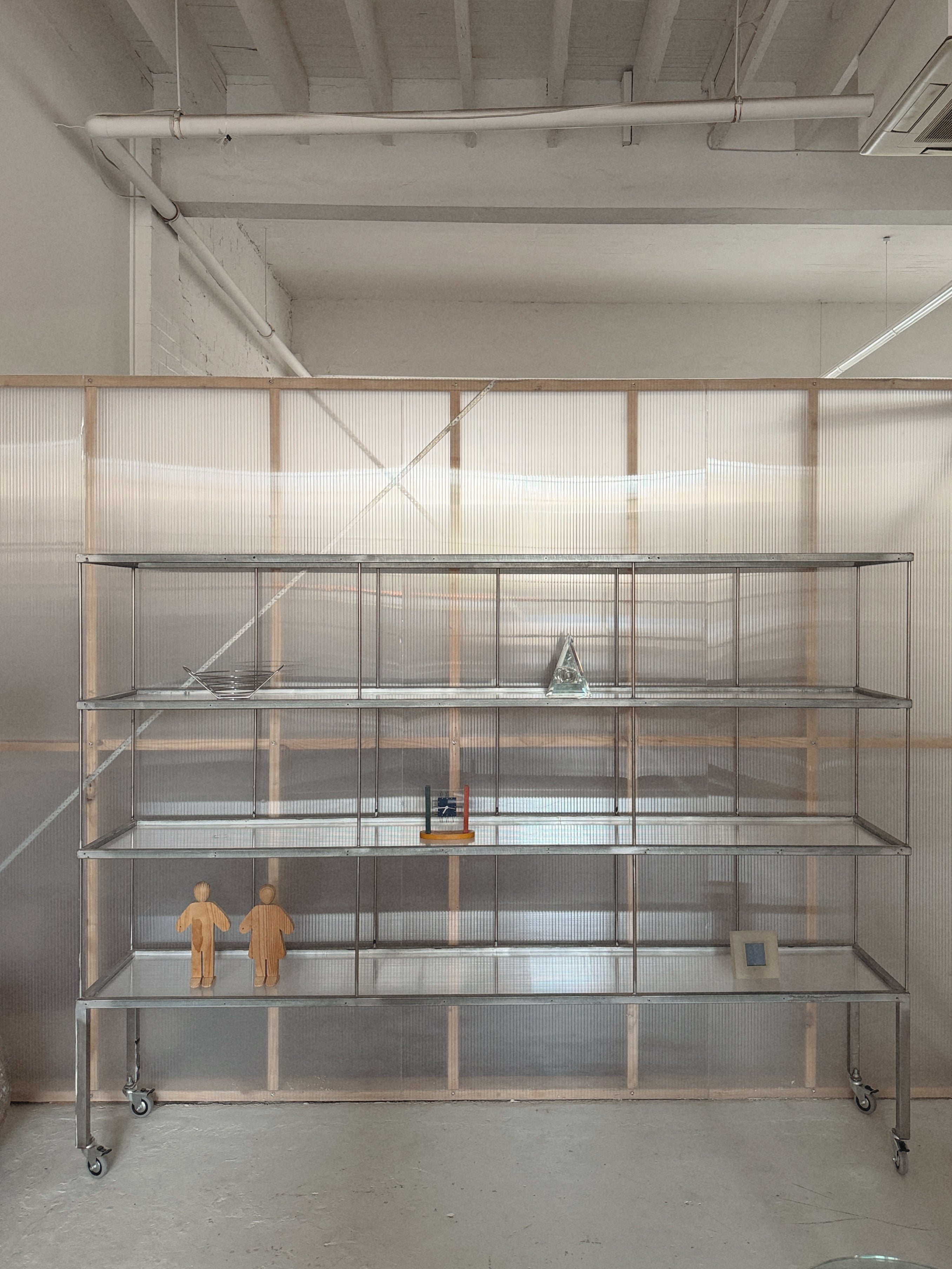 Vintage Steel Shelves