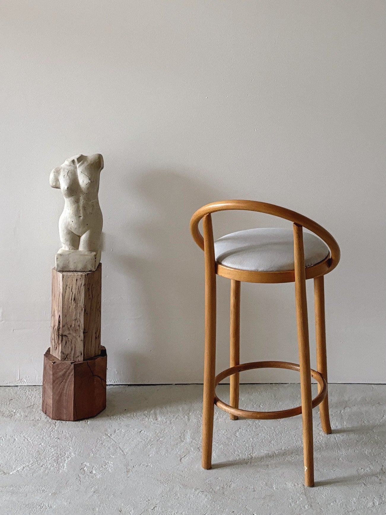 *CUSTOM* Set x 3 1990s Bentwood Stools