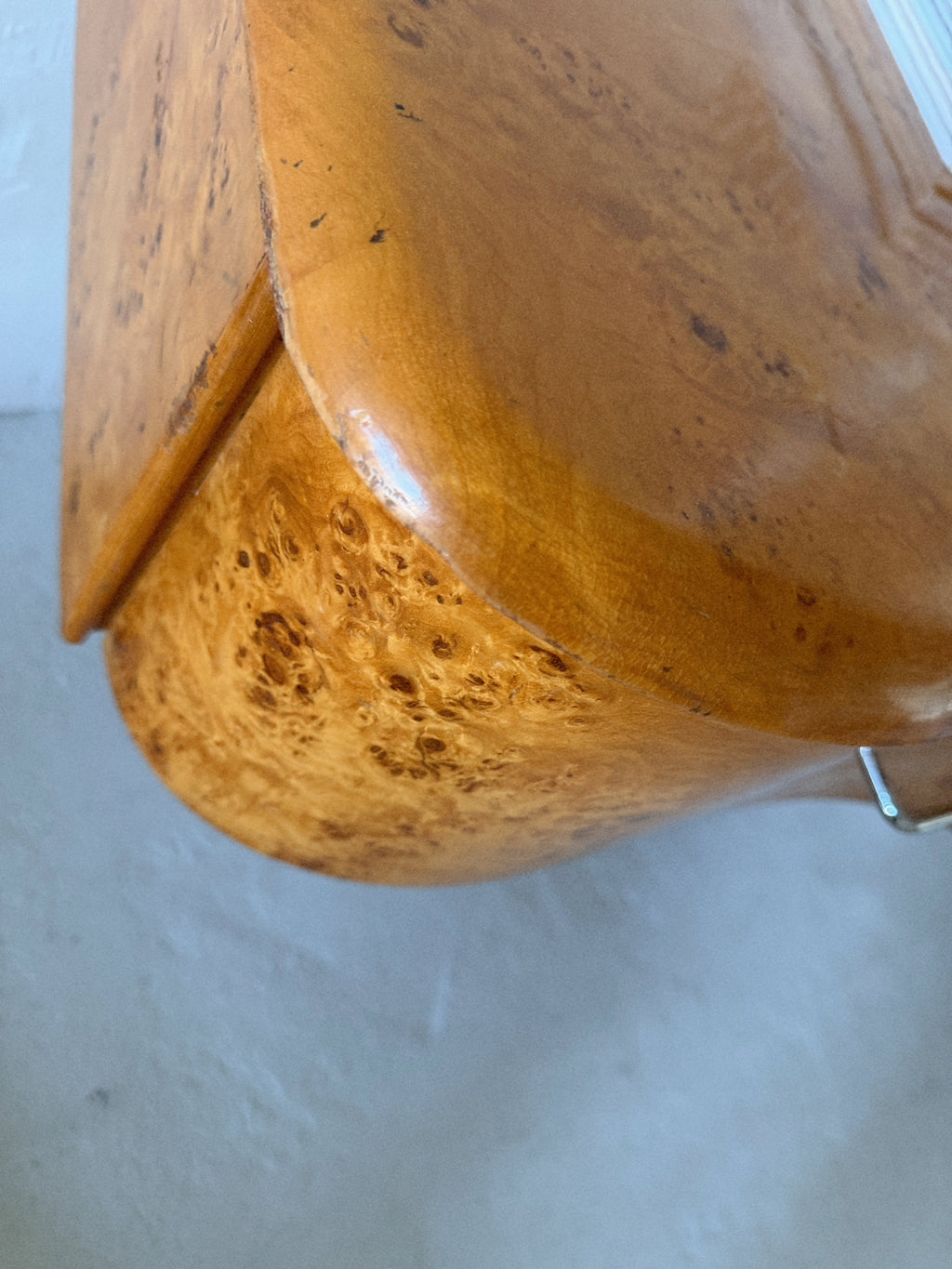 Longline Burl Console Table