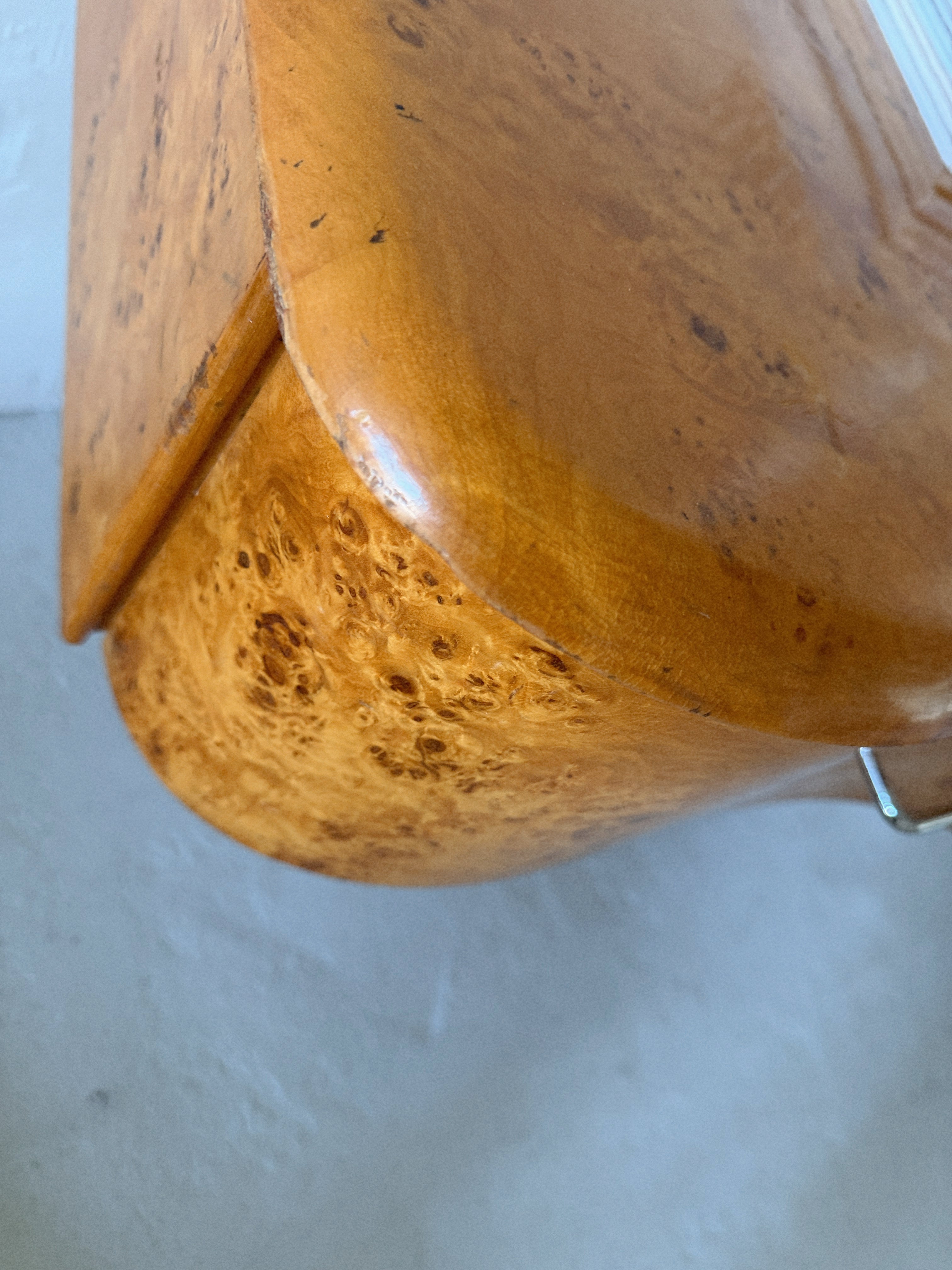 Longline Burl Console Table