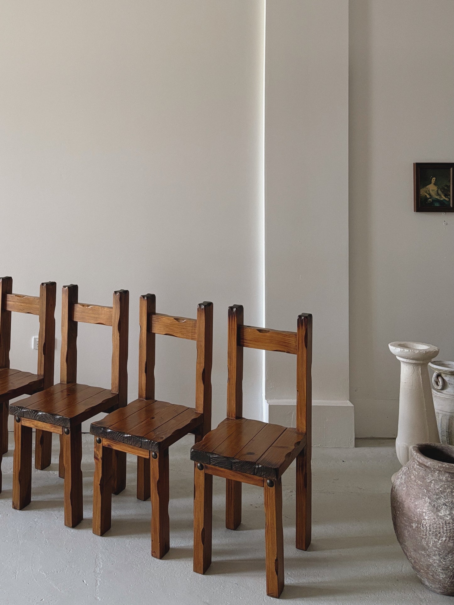 1970s Brutalist Chairs