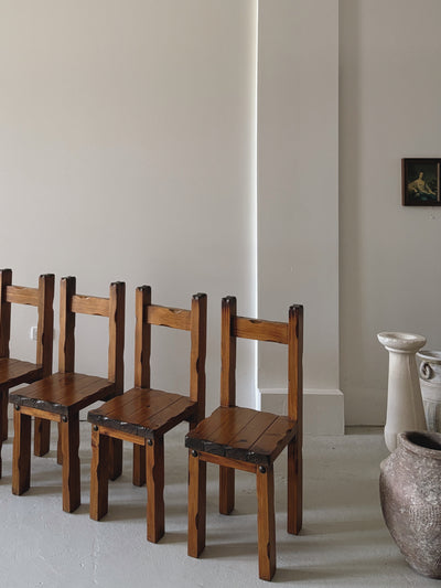 1970s Brutalist Chairs