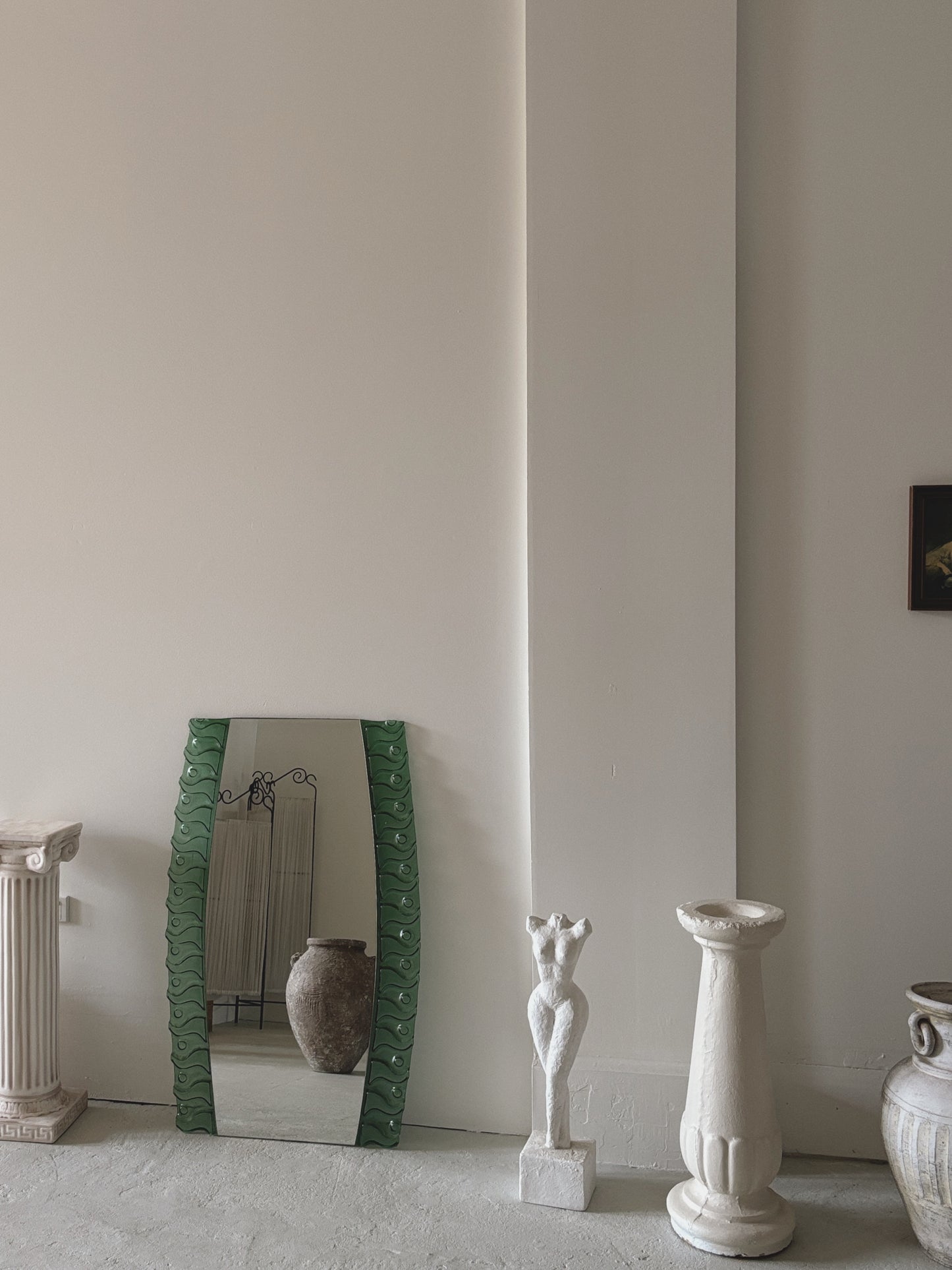 Post Modern Glass Mirror