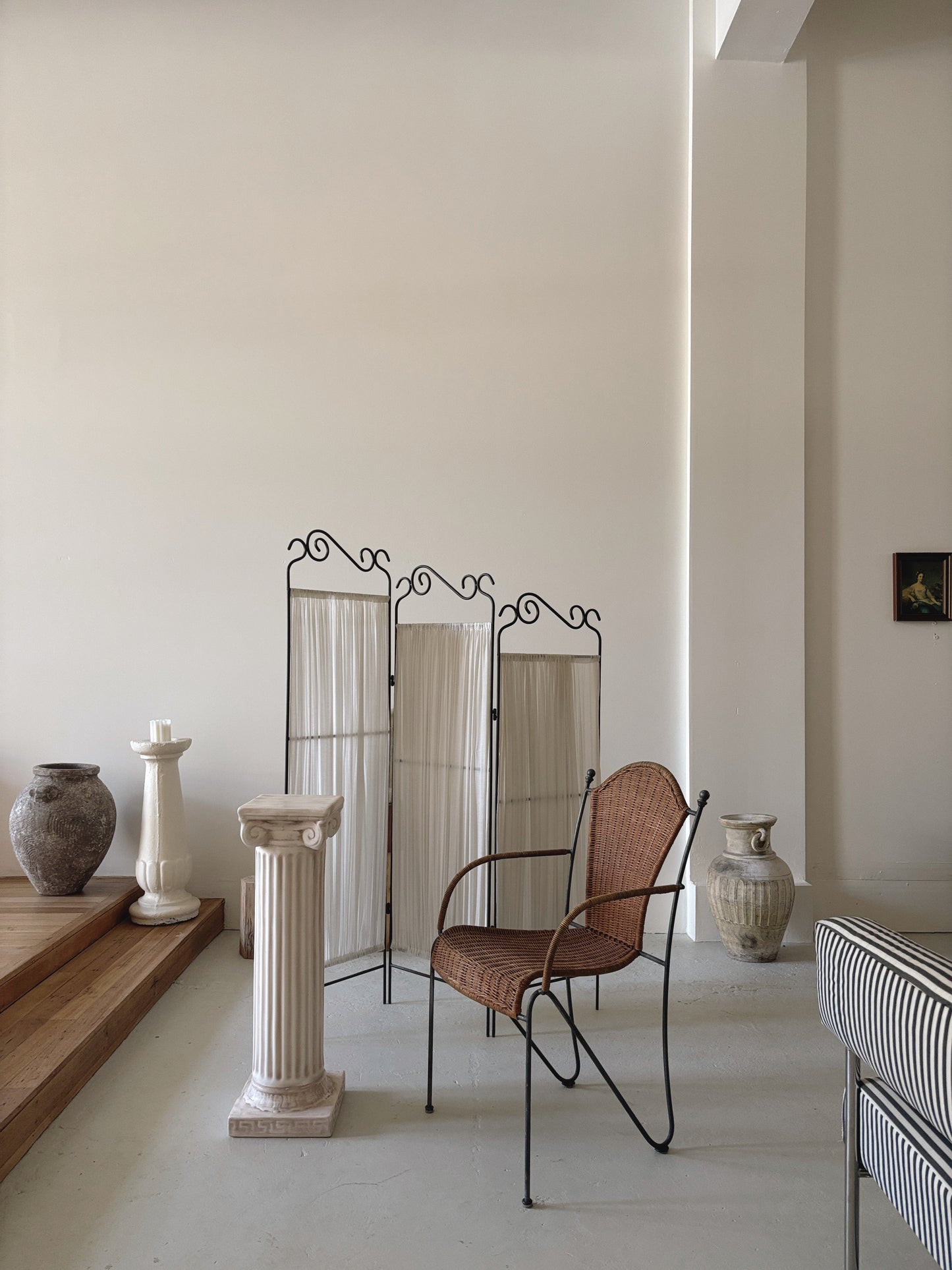 Curly Steel Room Divider