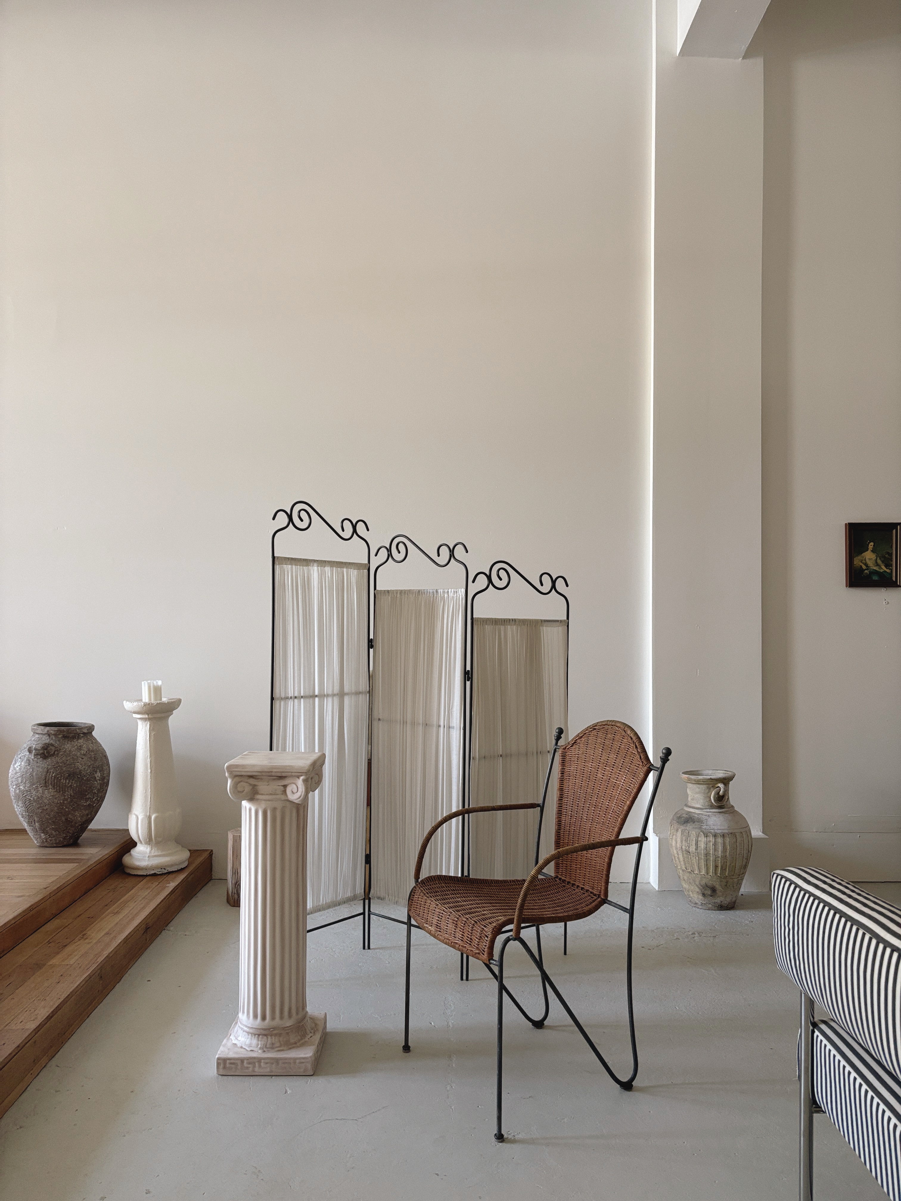 Curly Steel Room Divider