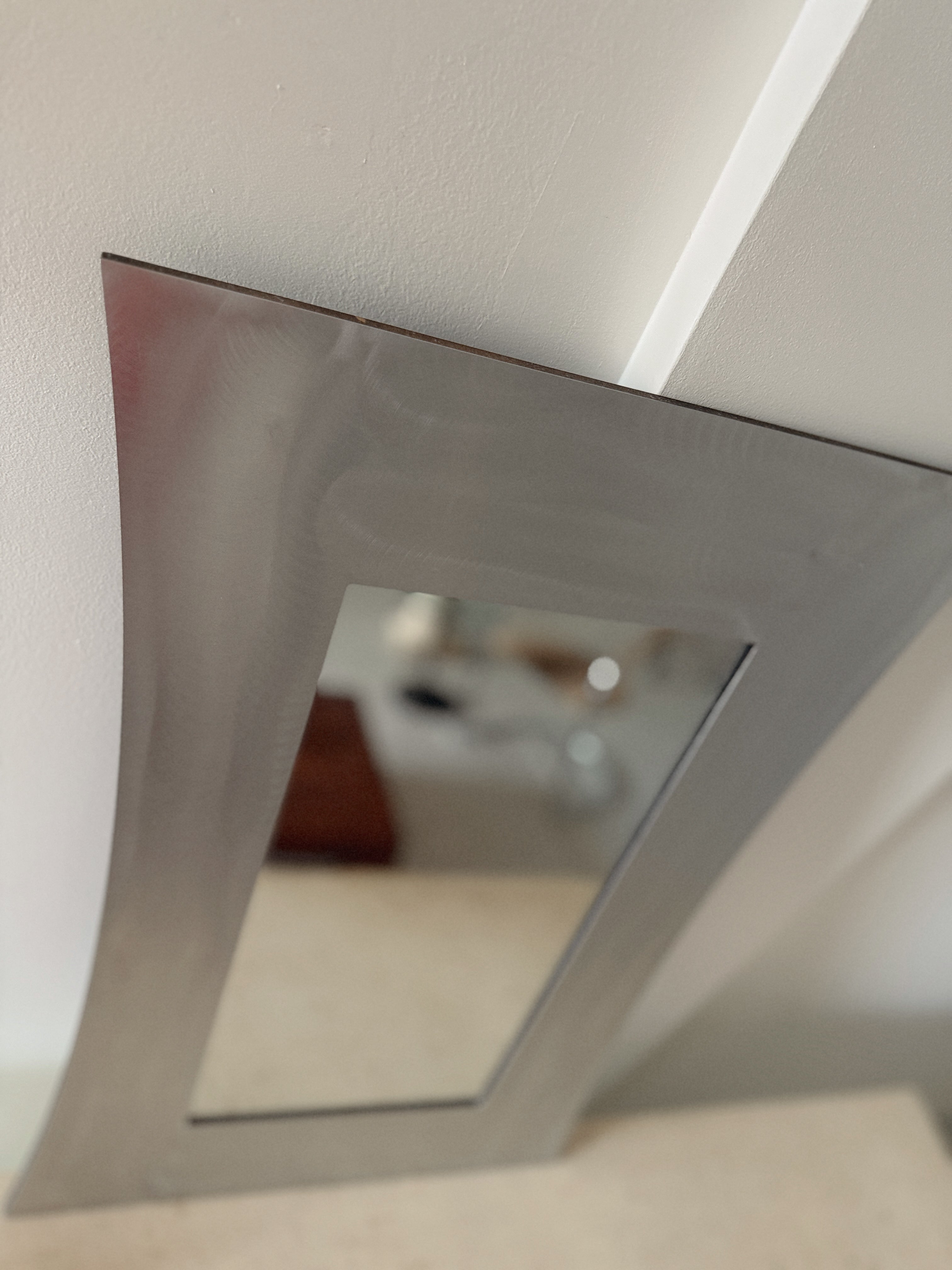 Silver Y2K Mirror