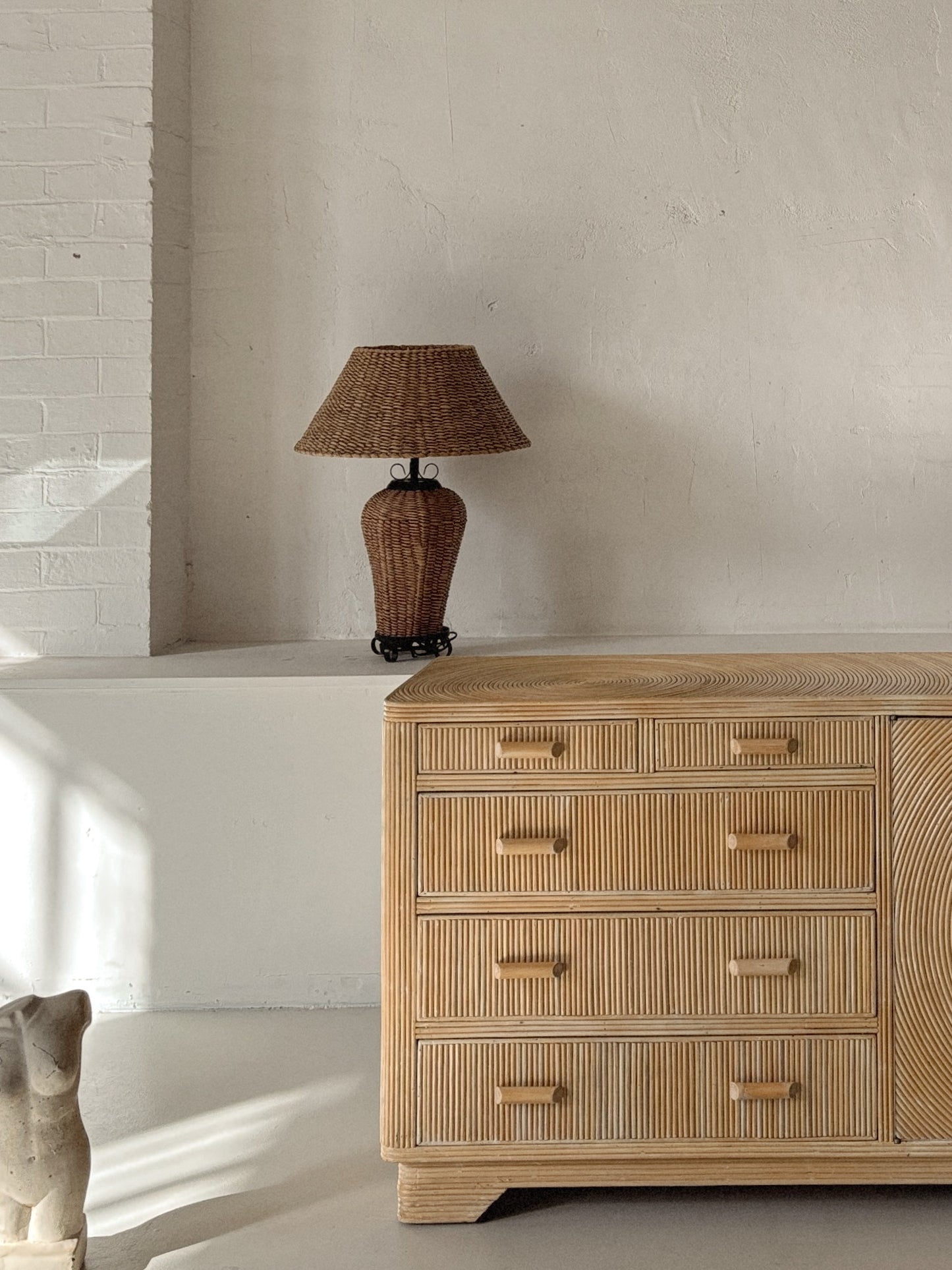 Woven Table Lamp