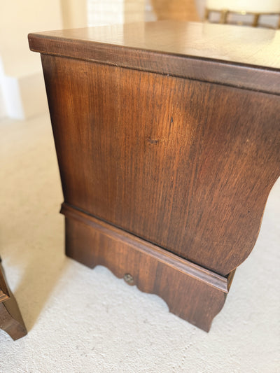 1970s Wavy Bedside Tables