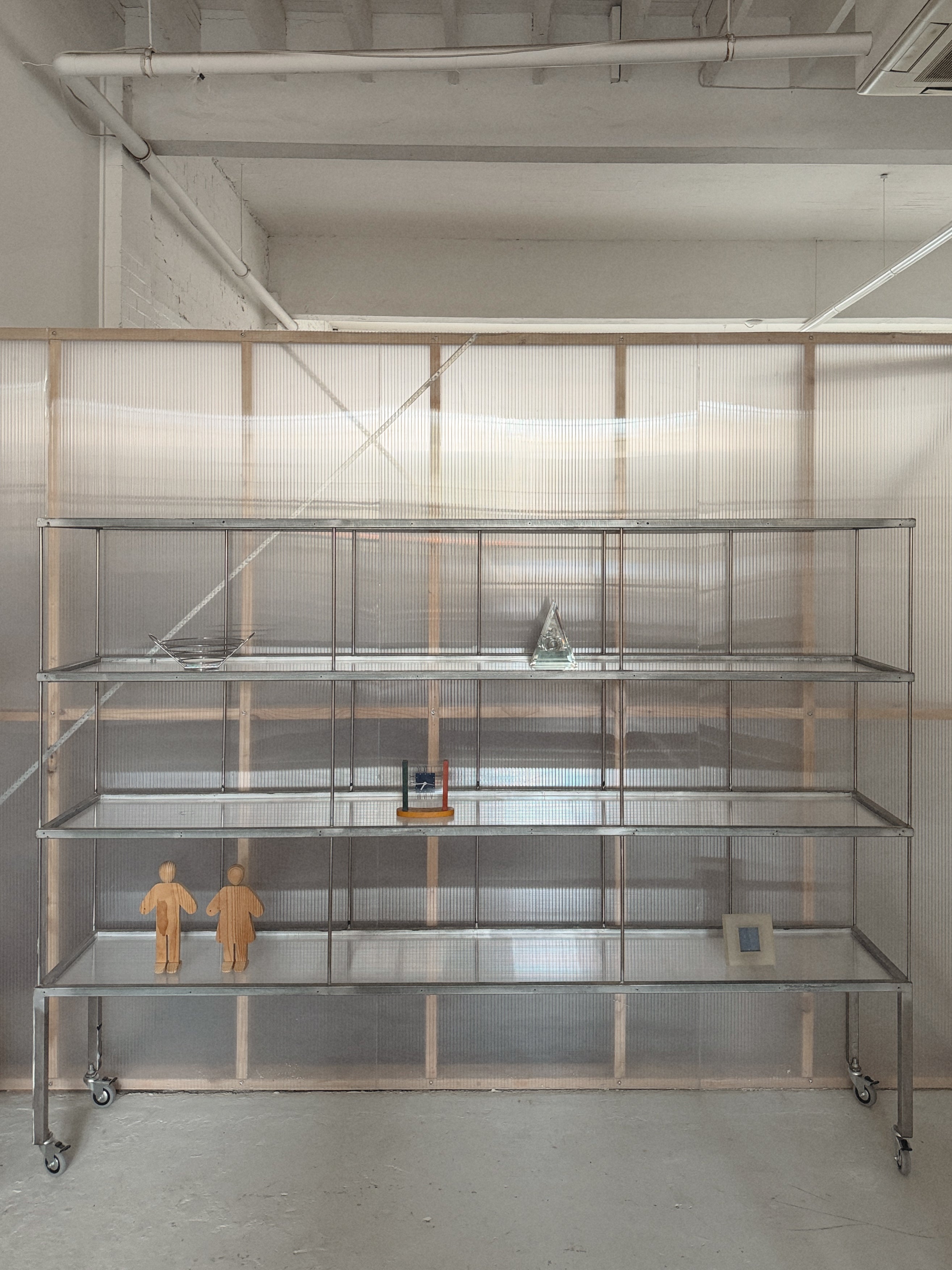 Vintage Steel Shelves