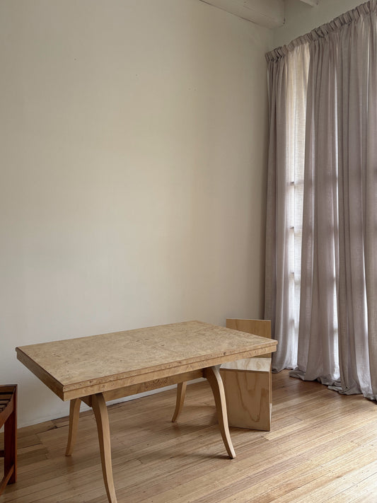 1960s Burl Dining Table