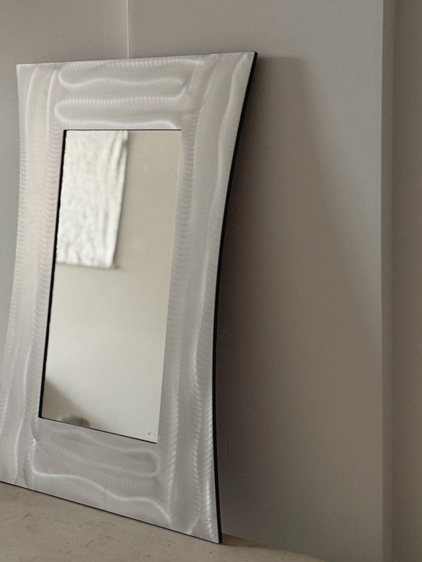 Silver Y2K Mirror