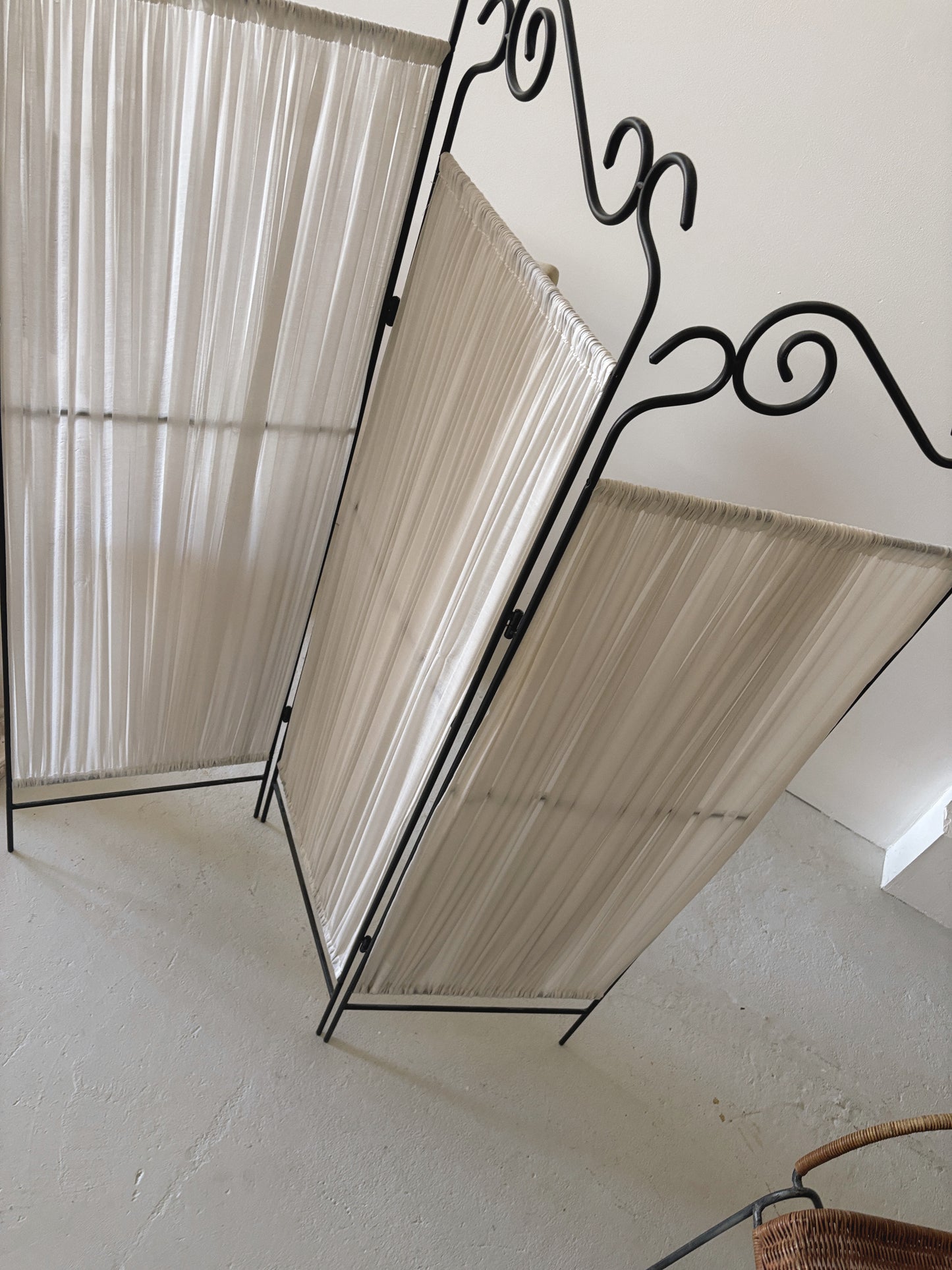 Curly Steel Room Divider